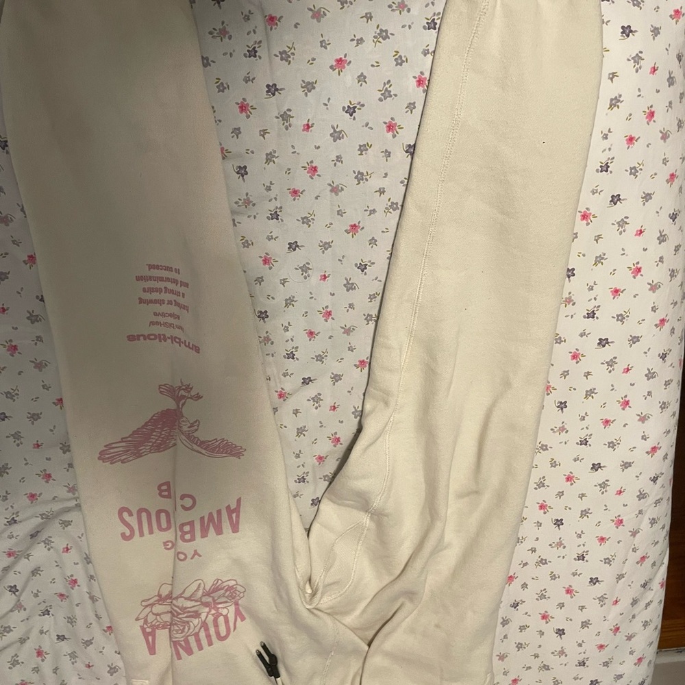 Youngla immortal joggers off white medium